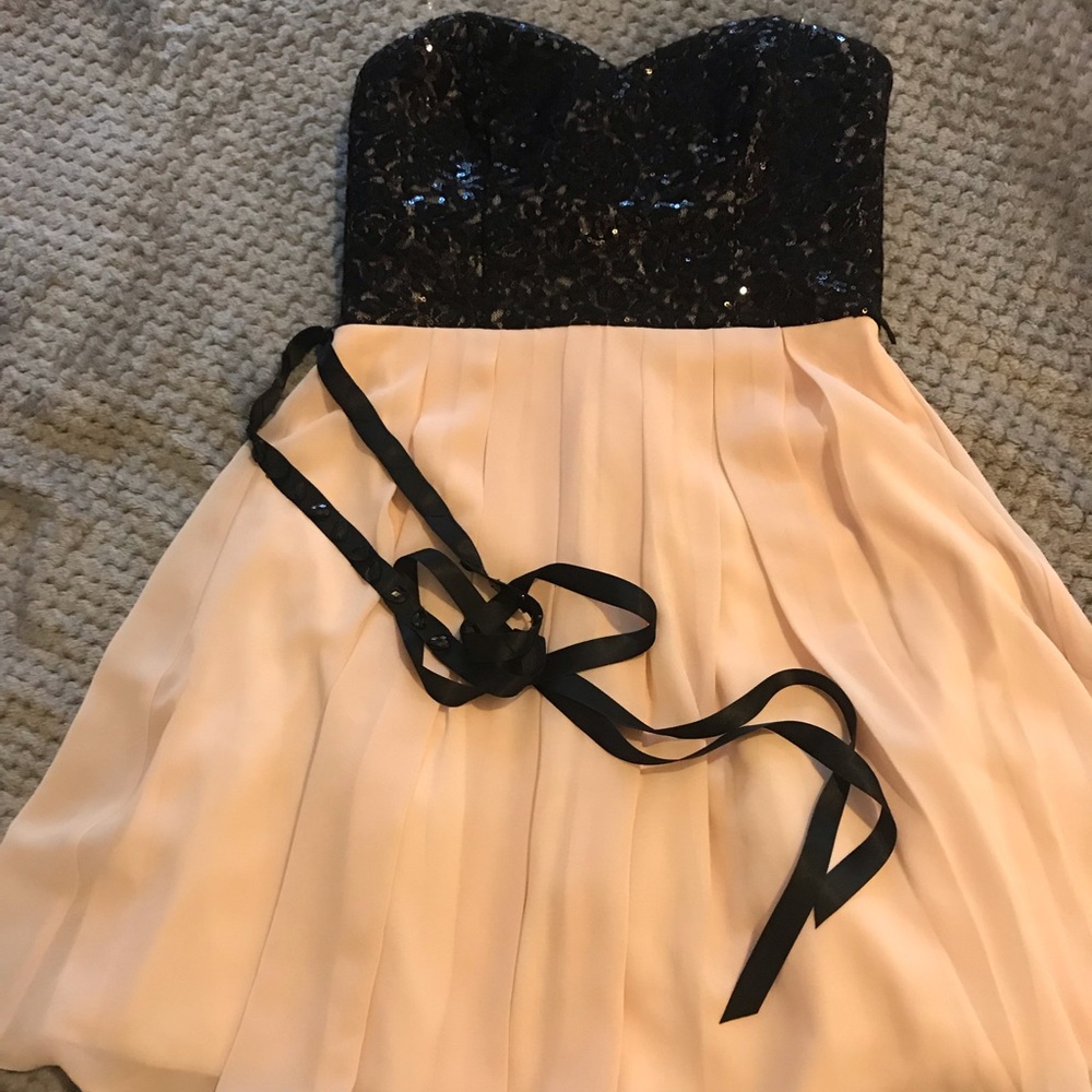 Sweetheart sequin dress size 5